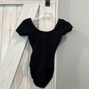 Black leotard
